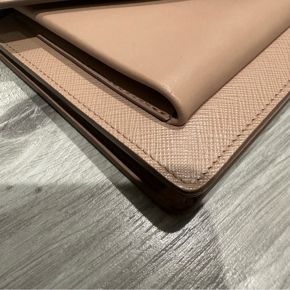 Prada Cosette Crossbody in Matte Nude Saffiano Leather - Picture 7 of 14